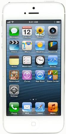 Смартфон Apple iPhone 5 32Gb White & Silver - Чебоксары