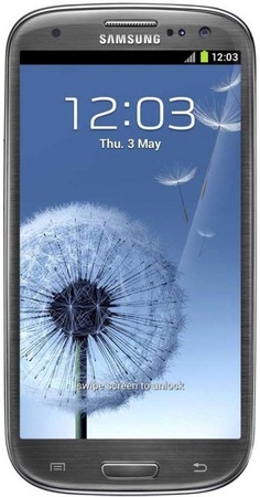 Смартфон Samsung Galaxy S3 GT-I9300 16Gb Titanium grey - Чебоксары